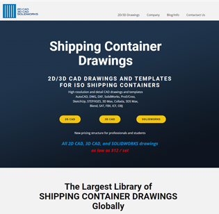 shipping container drawings